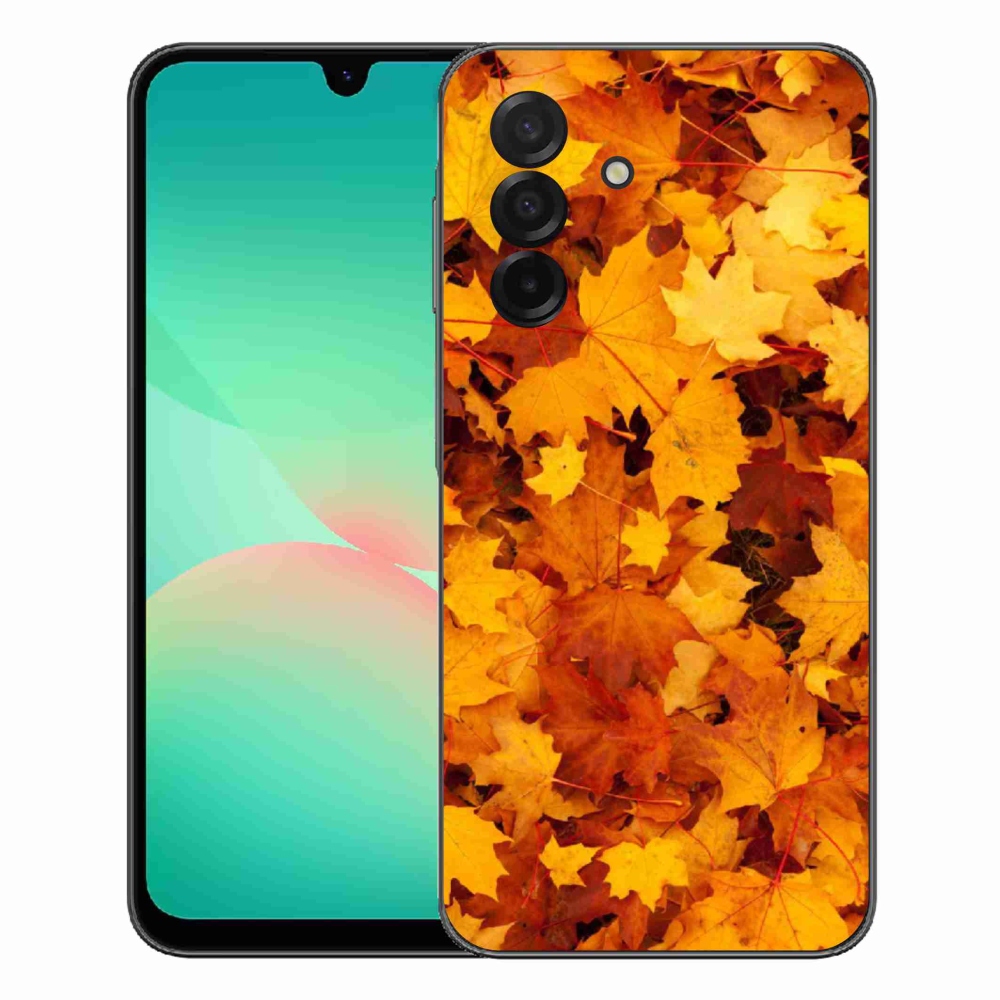 Gélový kryt mmCase na Samsung Galaxy A27 5G - javorové listy