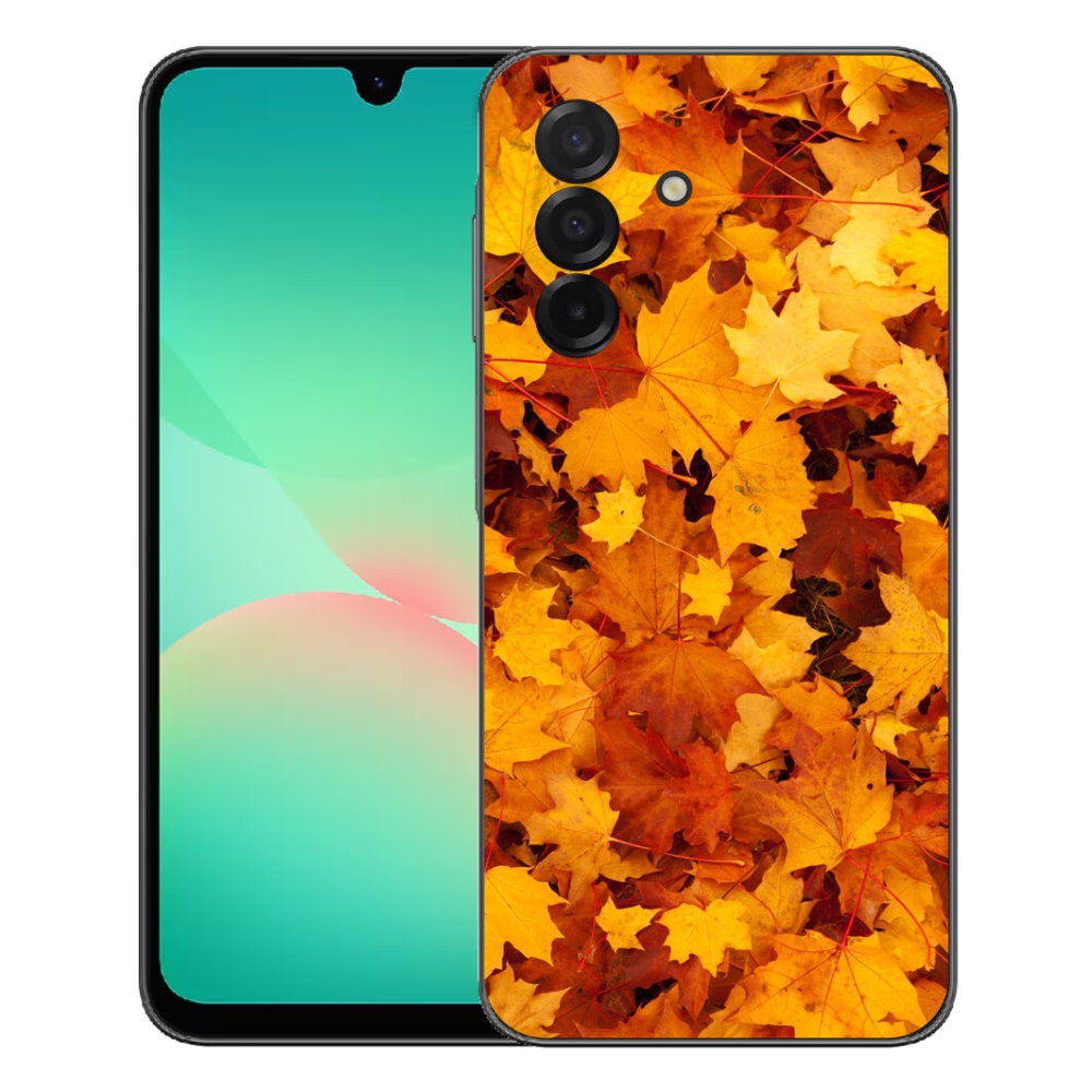 Gélový kryt mmCase na Samsung Galaxy A27 5G - javorové listy