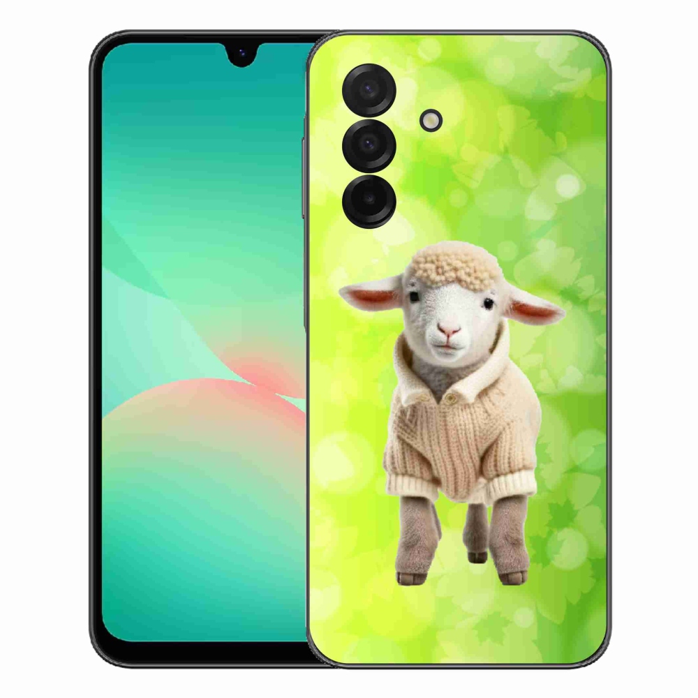 Gélový kryt mmCase na Samsung Galaxy A27 5G - jahňa vo svetri
