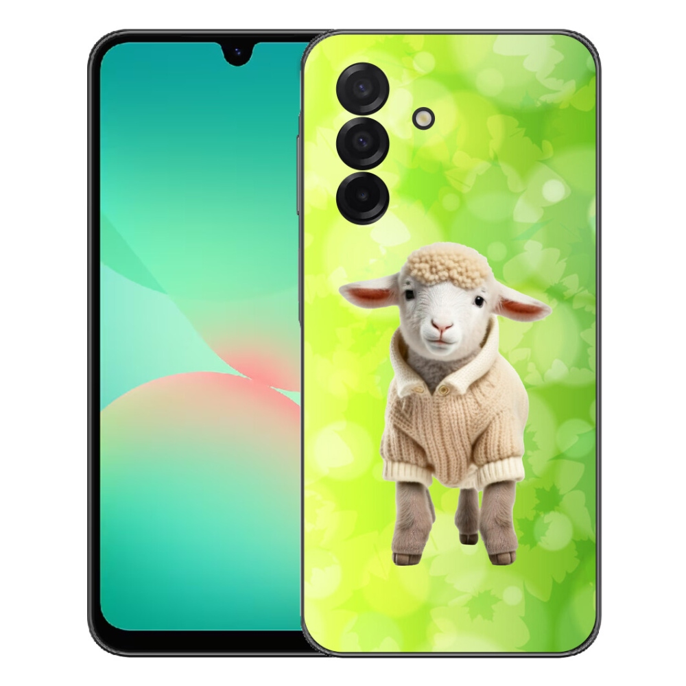 Gélový kryt mmCase na Samsung Galaxy A27 5G - jahňa vo svetri