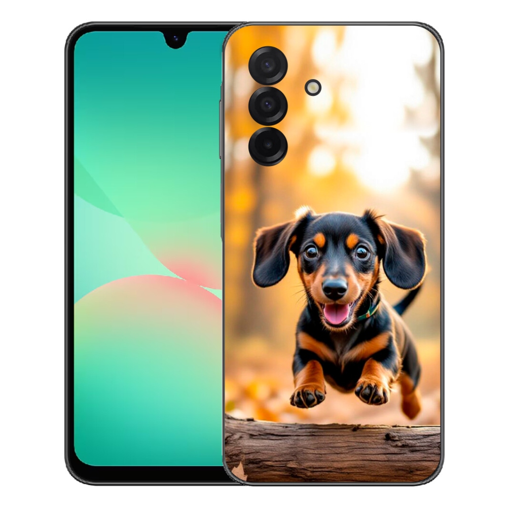 Gélový kryt mmCase na Samsung Galaxy A27 5G - jazvečík 2