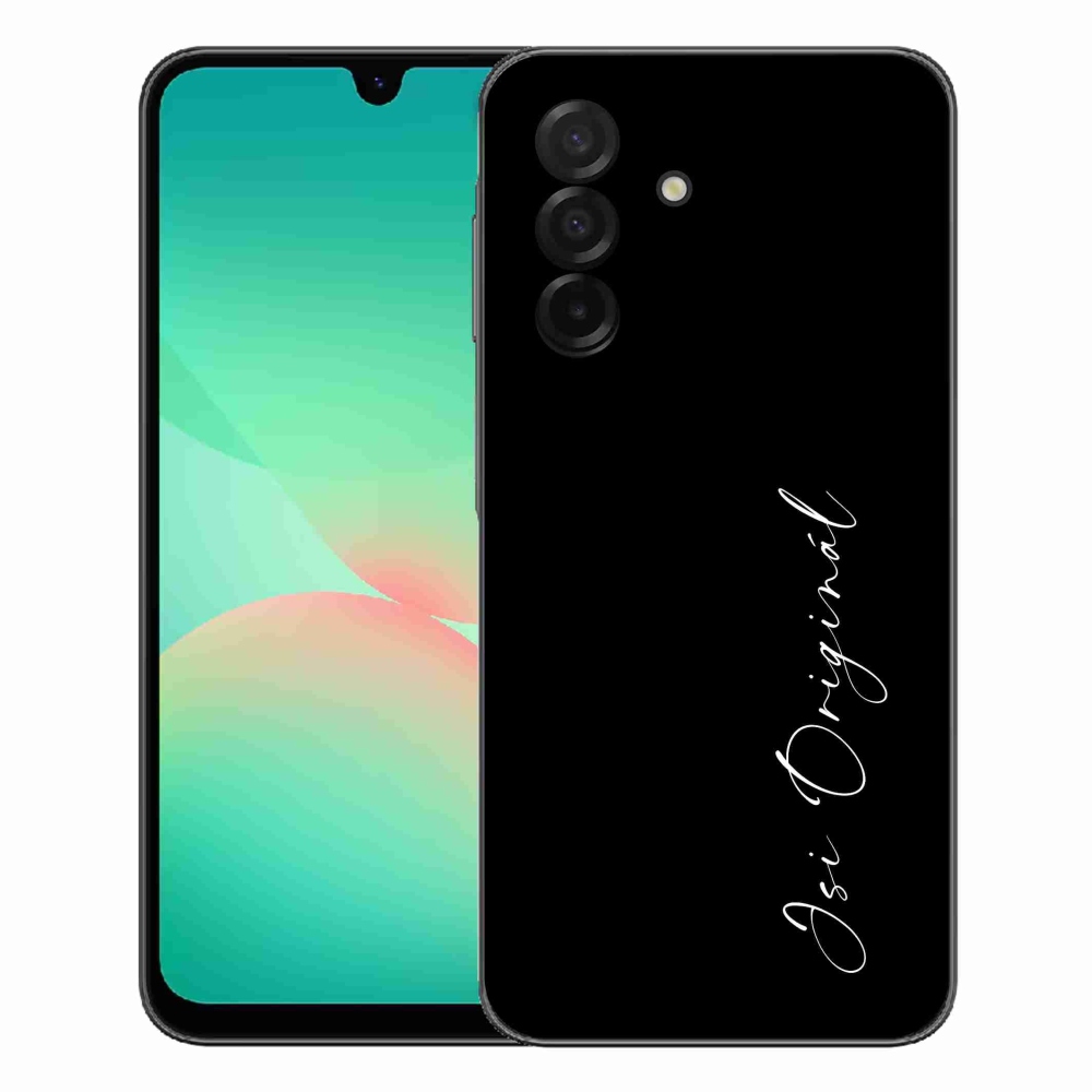 Gélový kryt mmCase na Samsung Galaxy A27 5G - si originál čierne pozadie