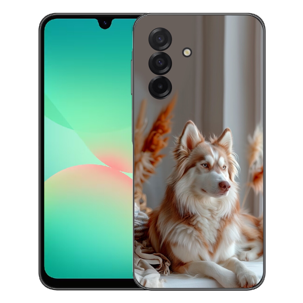 Gélový kryt mmCase na Samsung Galaxy A27 5G - pokojný sibírsky husky