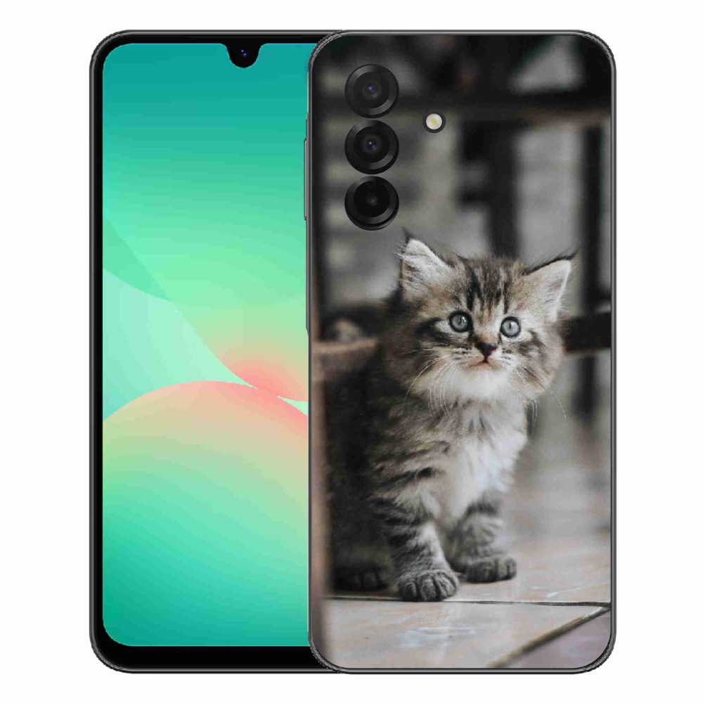 Gélový kryt mmCase na Samsung Galaxy A27 5G - mačiatko