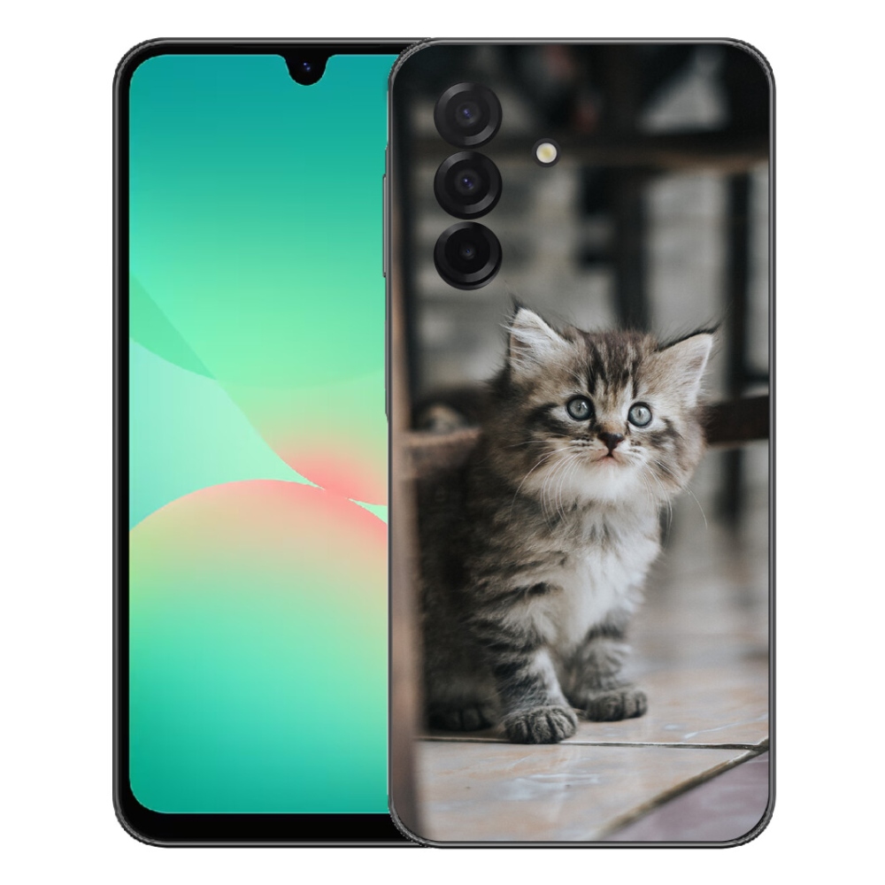 Gélový kryt mmCase na Samsung Galaxy A27 5G - mačiatko