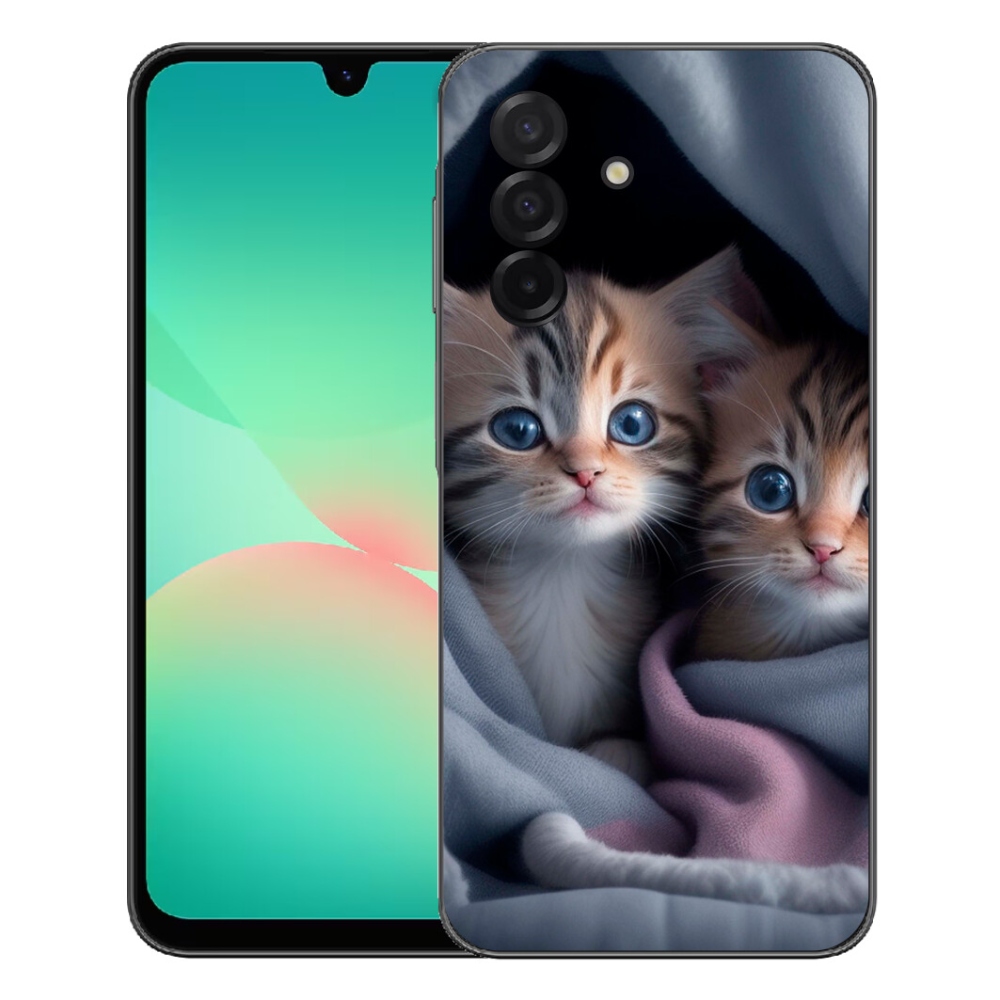 Gélový kryt mmCase na Samsung Galaxy A27 5G - mačacie duo 2
