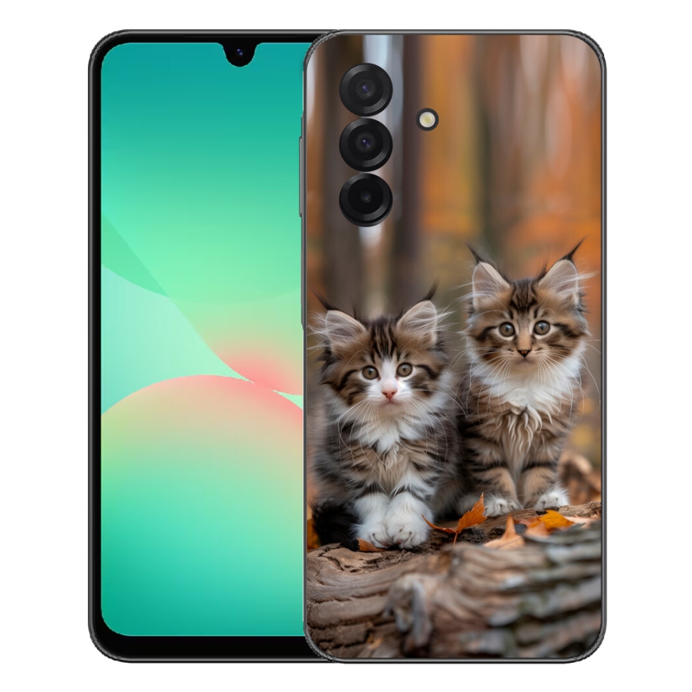 Gélový kryt mmCase na Samsung Galaxy A27 5G - mačacie duo 3