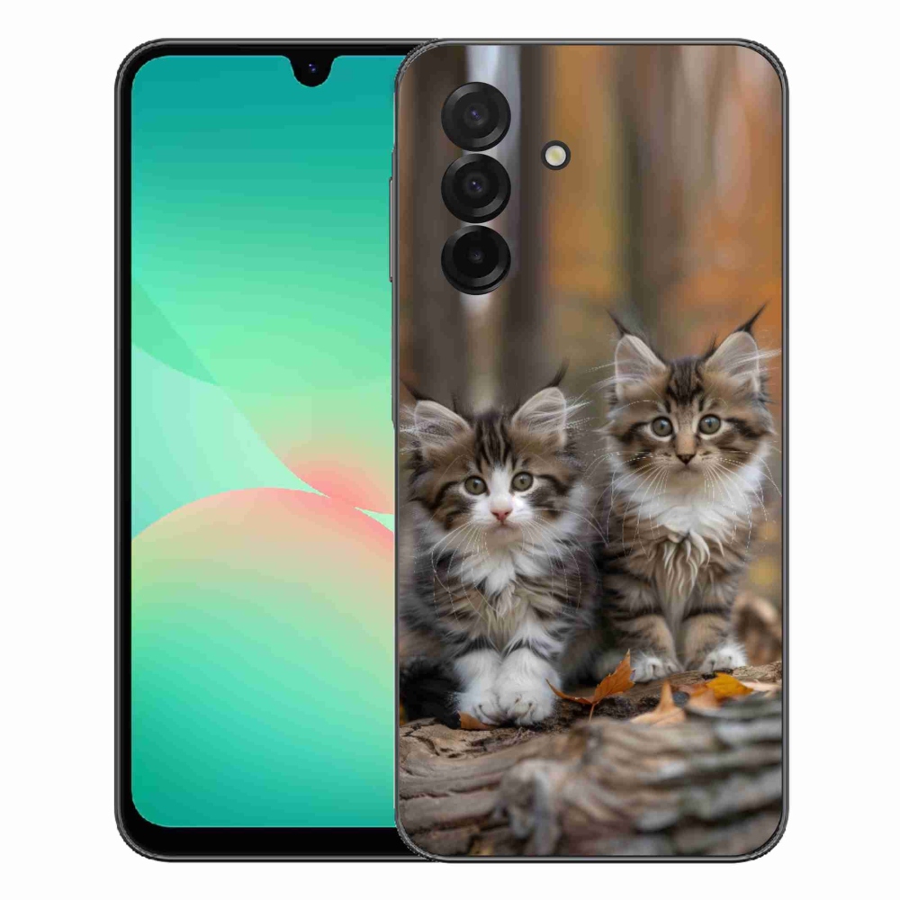Gélový kryt mmCase na Samsung Galaxy A27 5G - mačacie duo 3