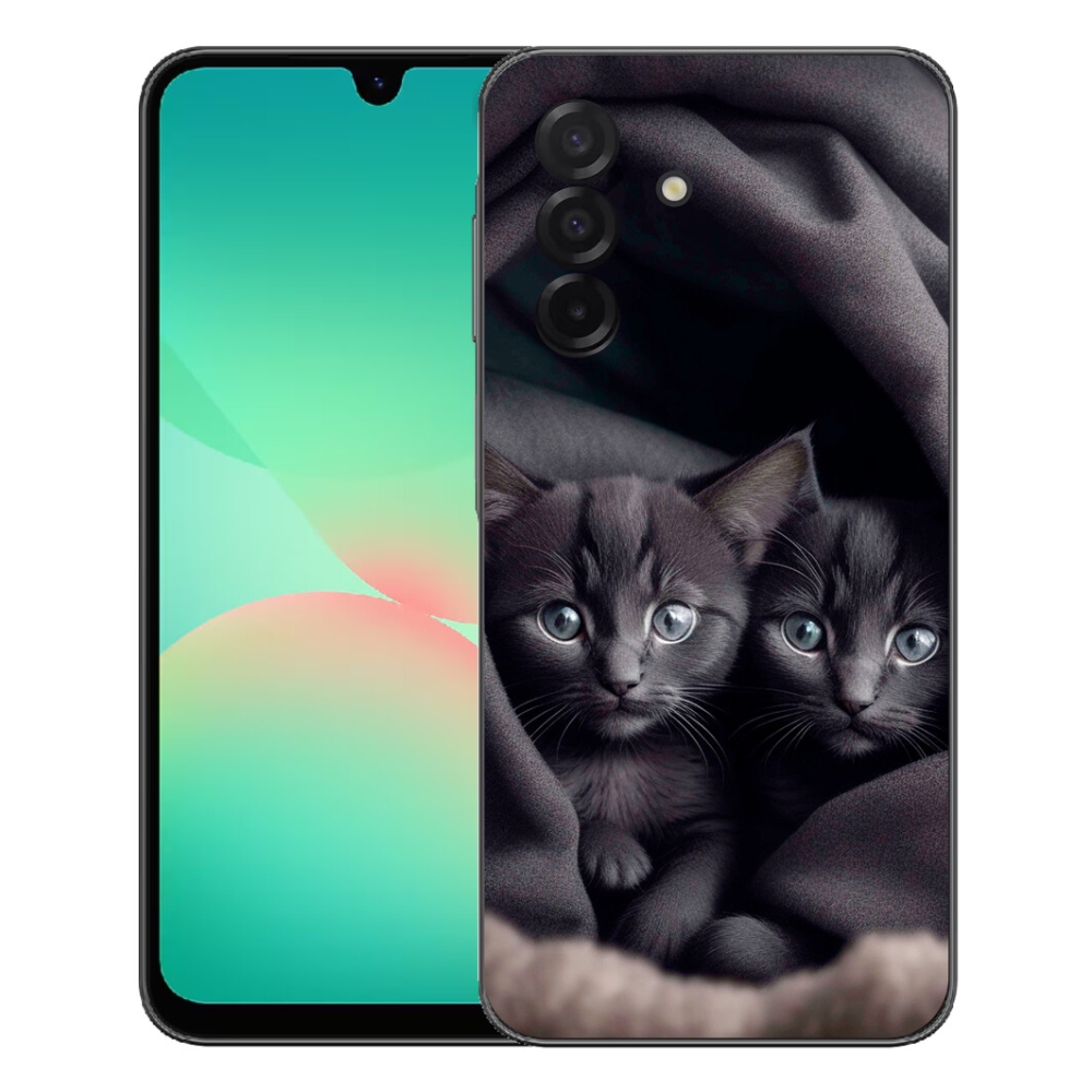 Gélový kryt mmCase na Samsung Galaxy A27 5G - mačacie duo