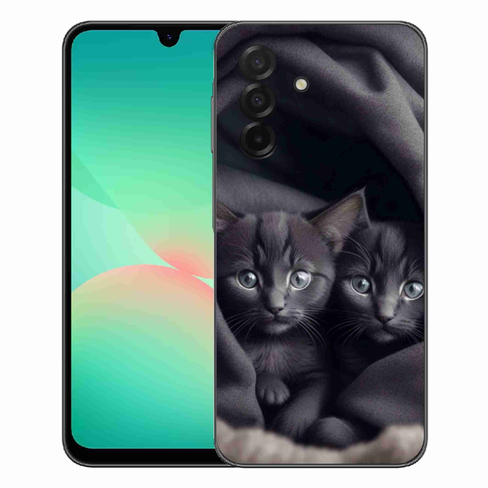 Gélový kryt mmCase na Samsung Galaxy A27 5G - mačacie duo