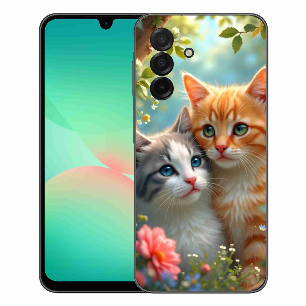 Gélový kryt mmCase na Samsung Galaxy A27 5G - mačacia láska 2