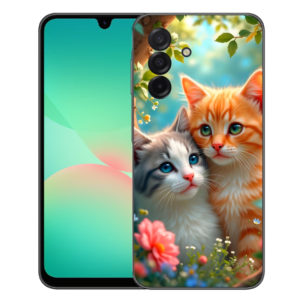 Gélový kryt mmCase na Samsung Galaxy A27 5G - mačacia láska 2
