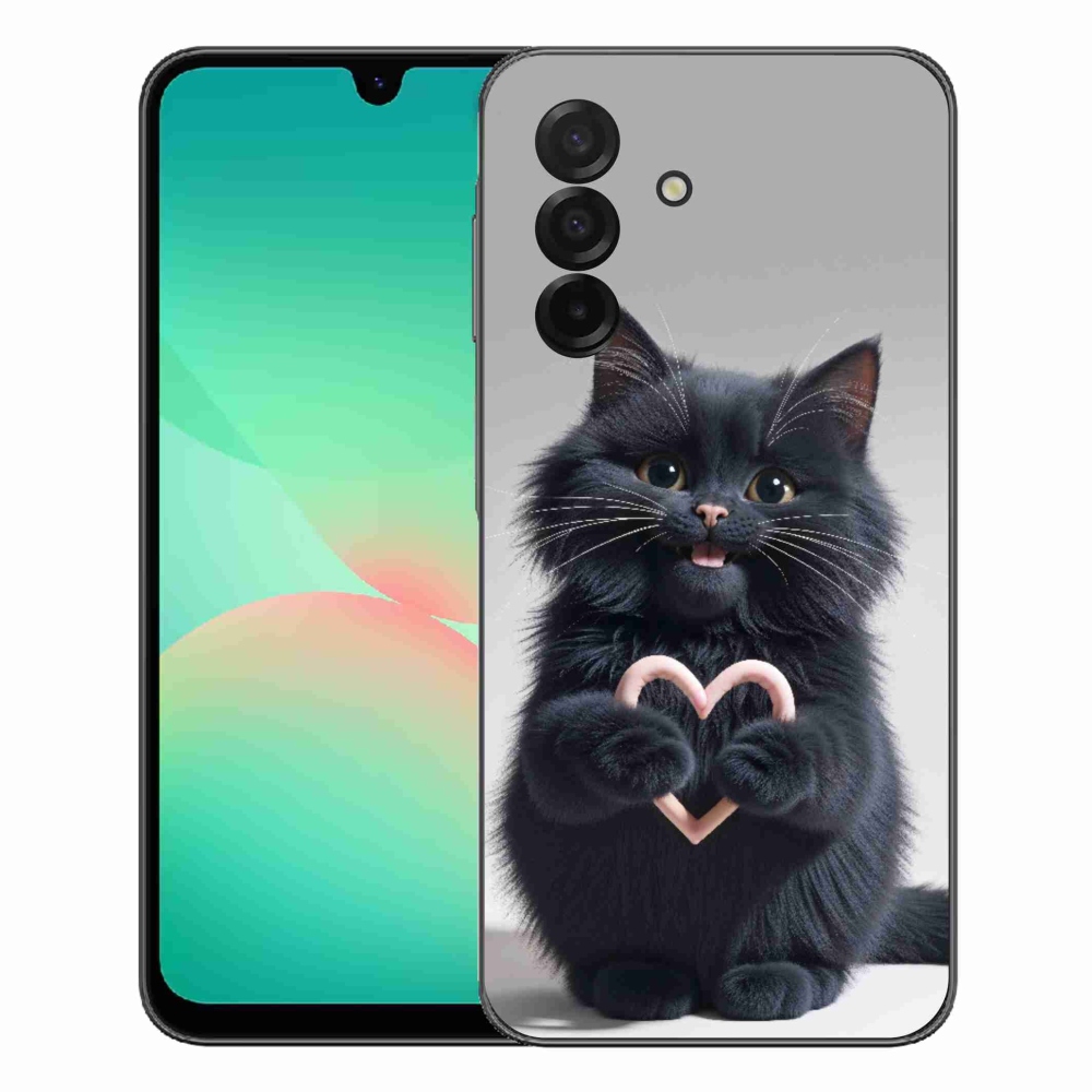 Gélový kryt mmCase na Samsung Galaxy A27 5G - mačacia láska 3
