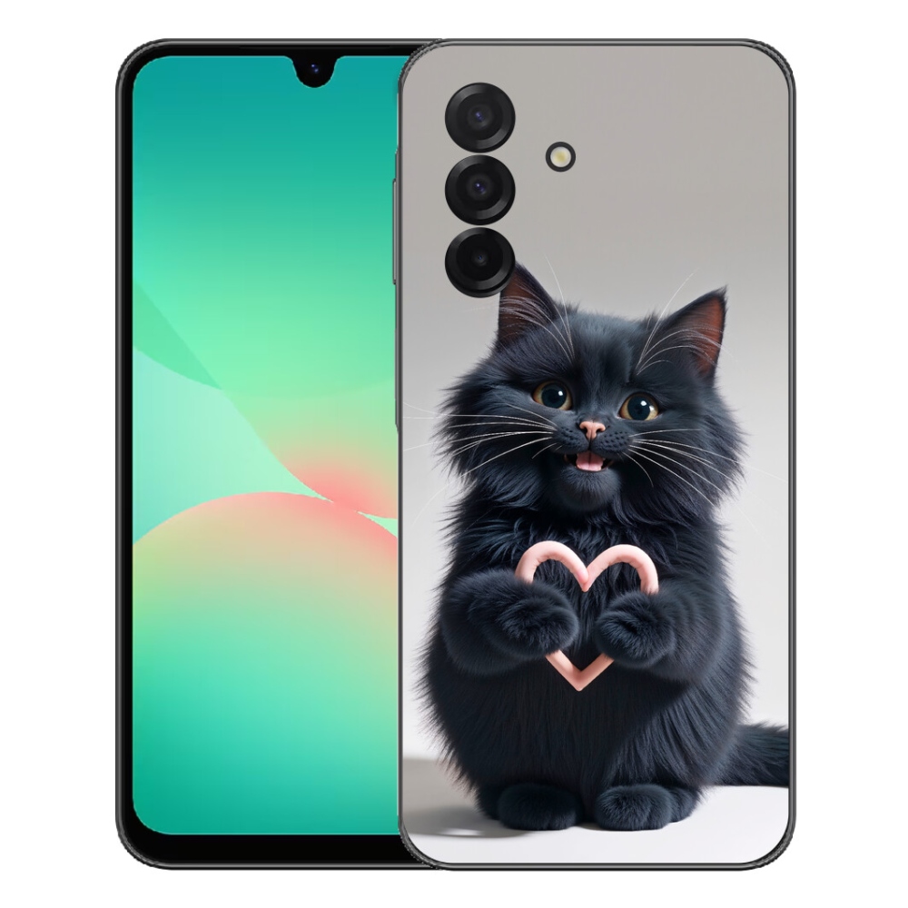 Gélový kryt mmCase na Samsung Galaxy A27 5G - mačacia láska 3