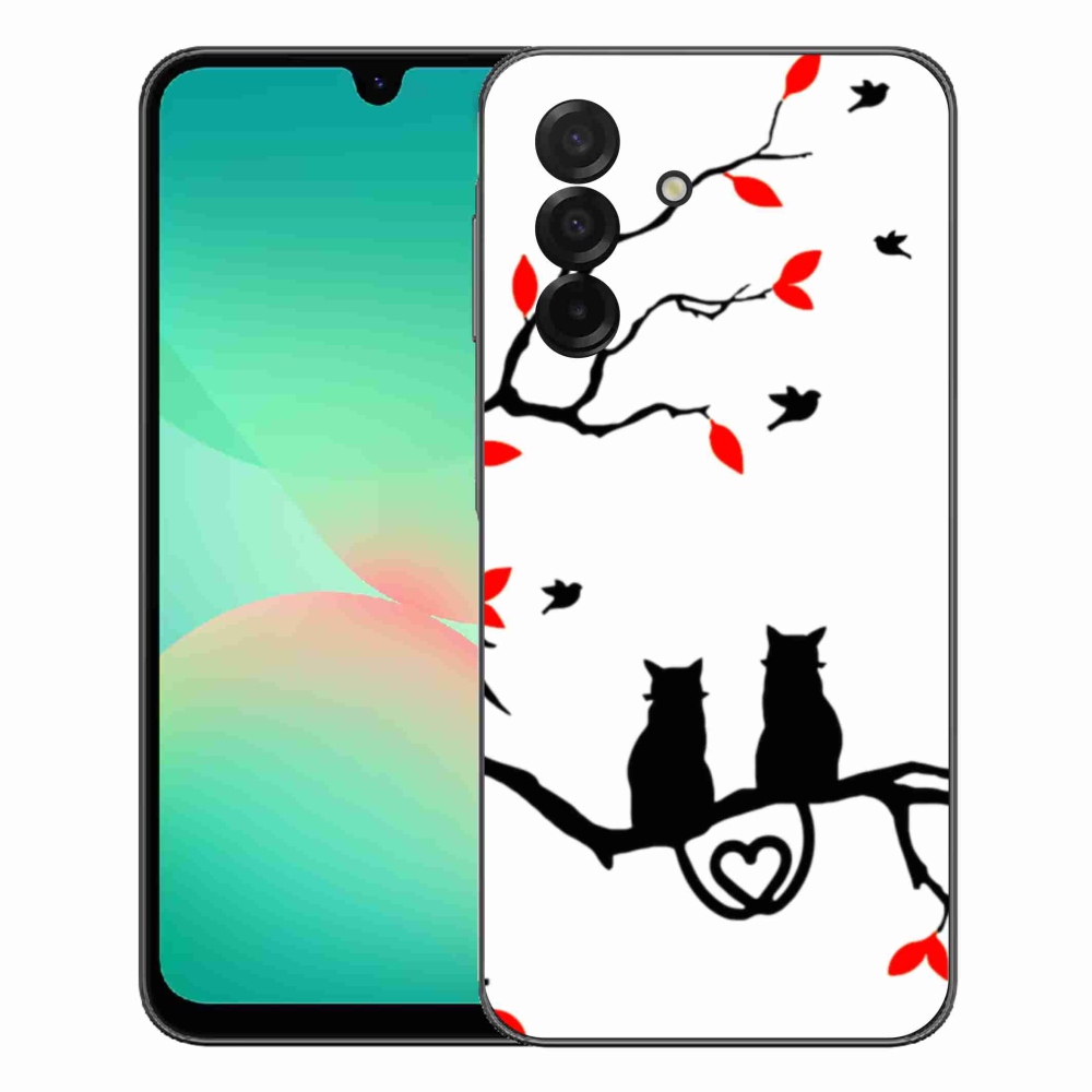 Gélový kryt mmCase na Samsung Galaxy A27 5G - mačacia láska