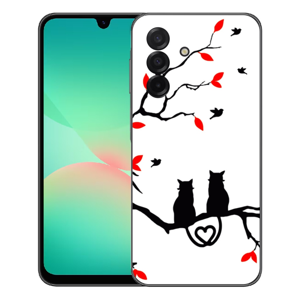 Gélový kryt mmCase na Samsung Galaxy A27 5G - mačacia láska