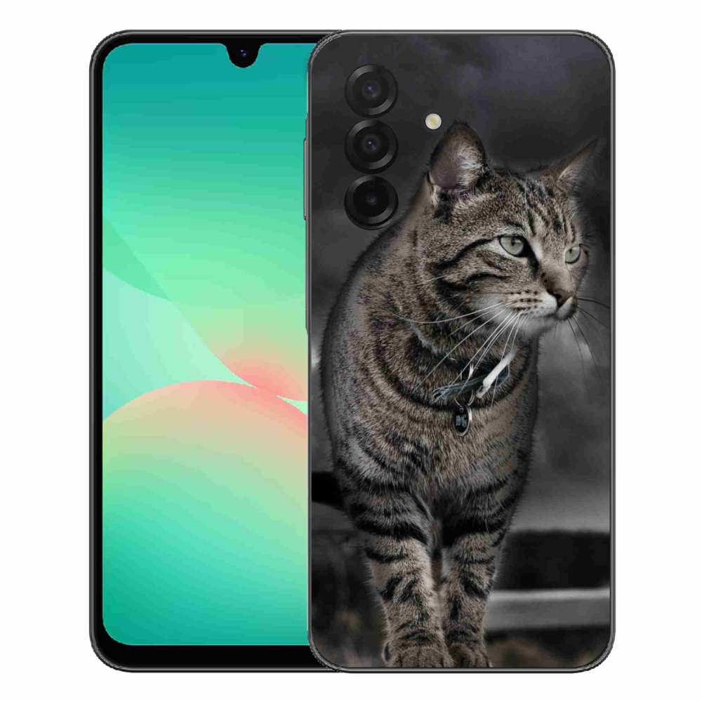 Gélový kryt mmCase na Samsung Galaxy A27 5G - mačka