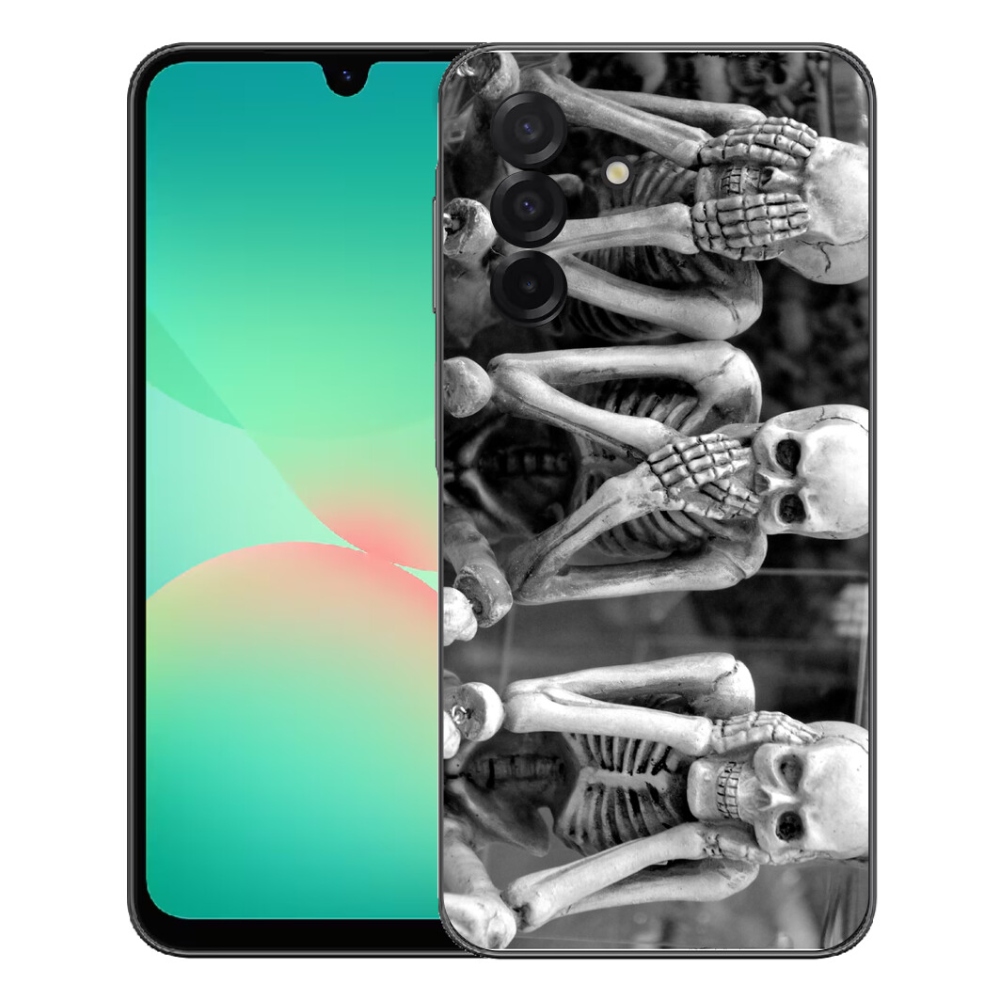 Gélový kryt mmCase na Samsung Galaxy A27 5G - kostlivci