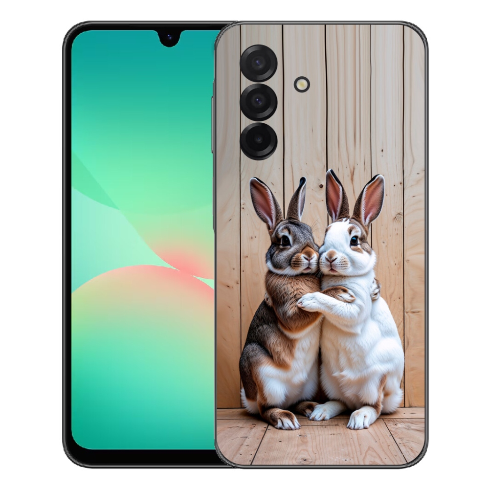 Gélový kryt mmCase na Samsung Galaxy A27 5G - králičie pár