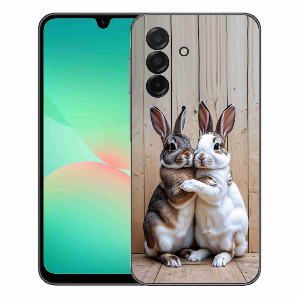 Gélový kryt mmCase na Samsung Galaxy A27 5G - králičie pár