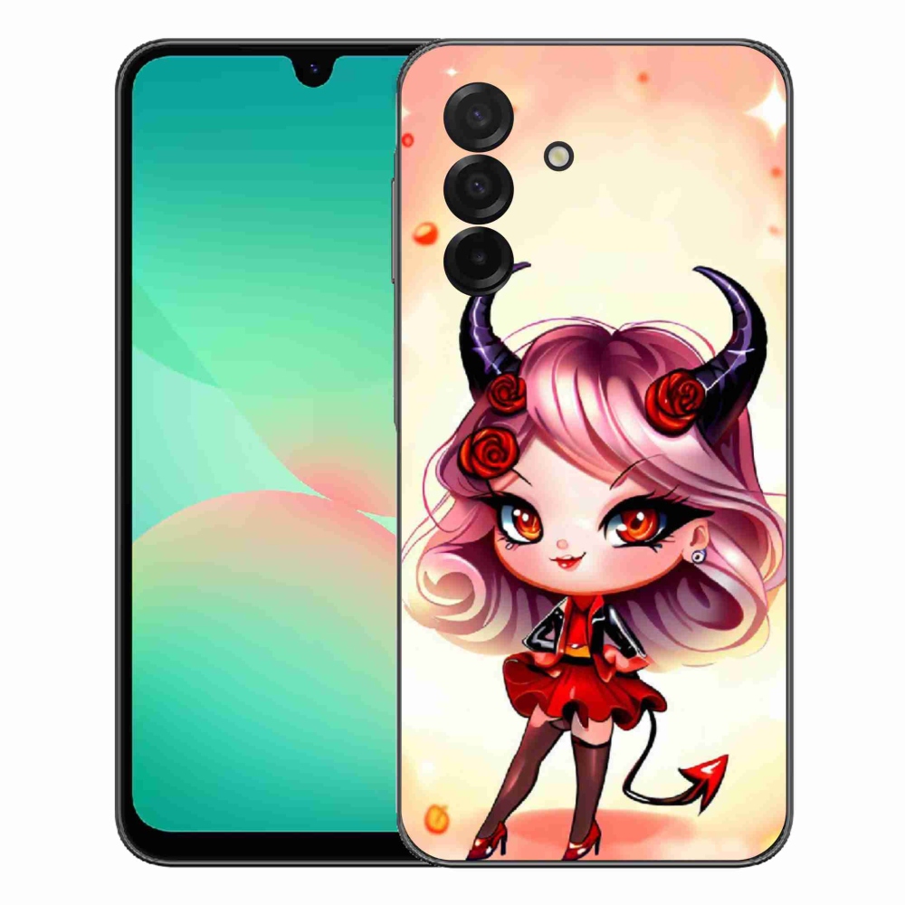 Gélový kryt mmCase na Samsung Galaxy A27 5G - kreslená čertica