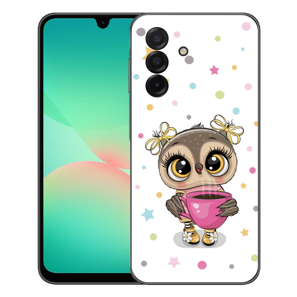 Gélový kryt mmCase na Samsung Galaxy A27 5G - kreslená sovička