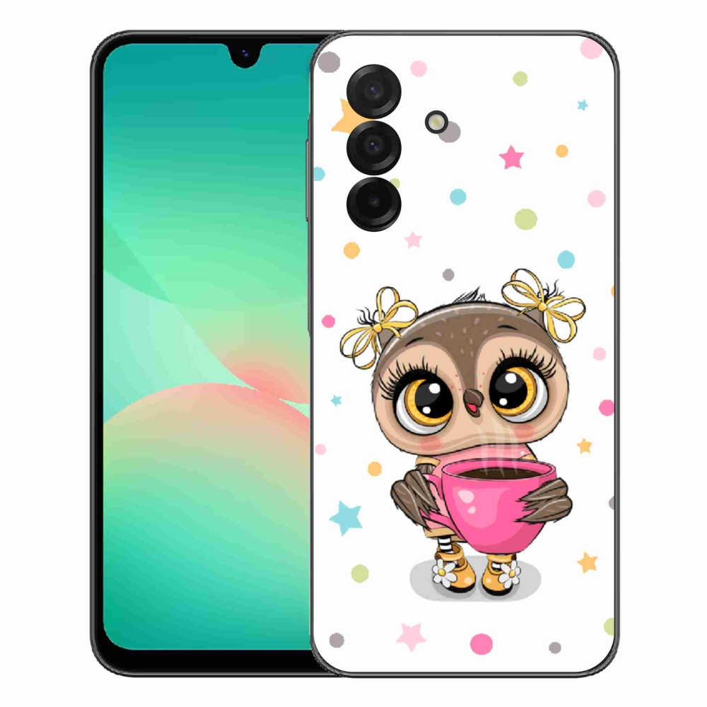 Gélový kryt mmCase na Samsung Galaxy A27 5G - kreslená sovička