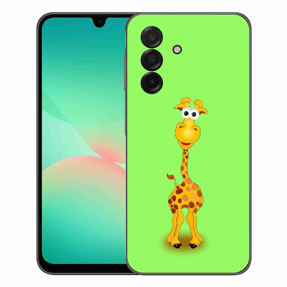 Gélový kryt mmCase na Samsung Galaxy A27 5G - kreslená žirafa