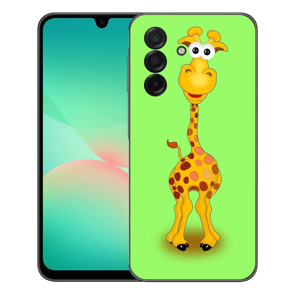 Gélový kryt mmCase na Samsung Galaxy A27 5G - kreslená žirafa