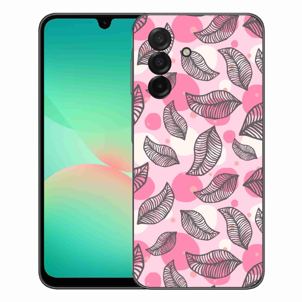 Gélový kryt mmCase na Samsung Galaxy A27 5G - kreslené padajúce listy
