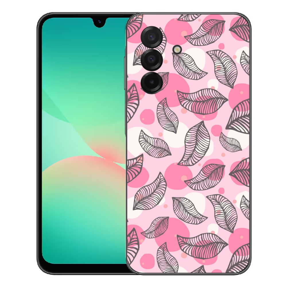 Gélový kryt mmCase na Samsung Galaxy A27 5G - kreslené padajúce listy