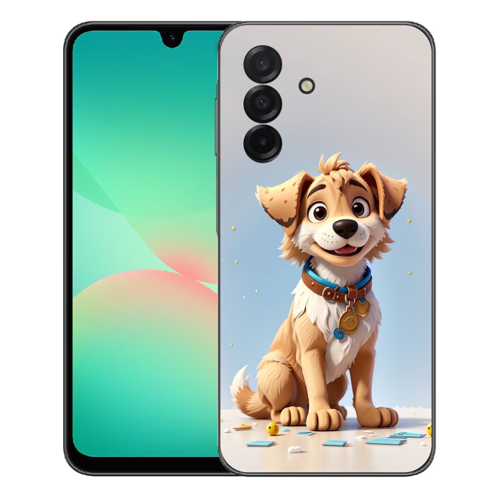 Gélový kryt mmCase na Samsung Galaxy A27 5G - kreslené šteňa