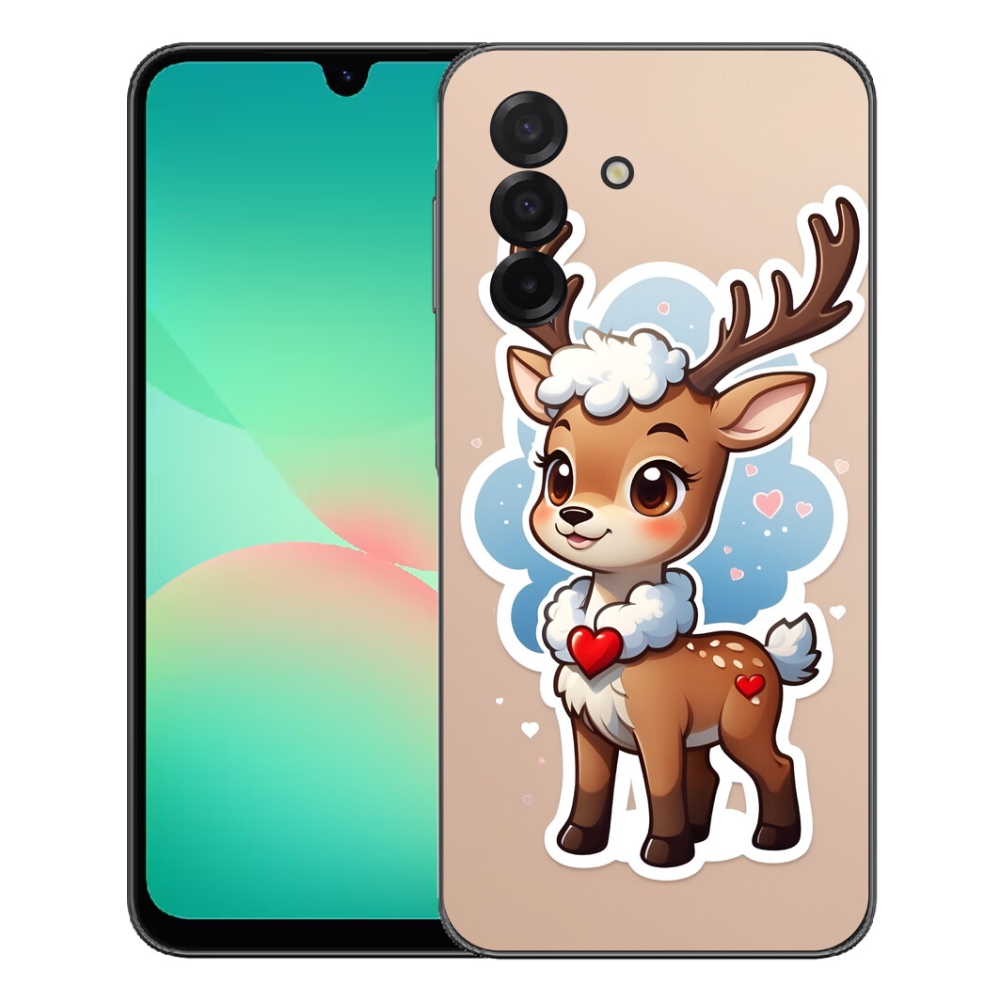 Gélový kryt mmCase na Samsung Galaxy A27 5G - kreslený sob