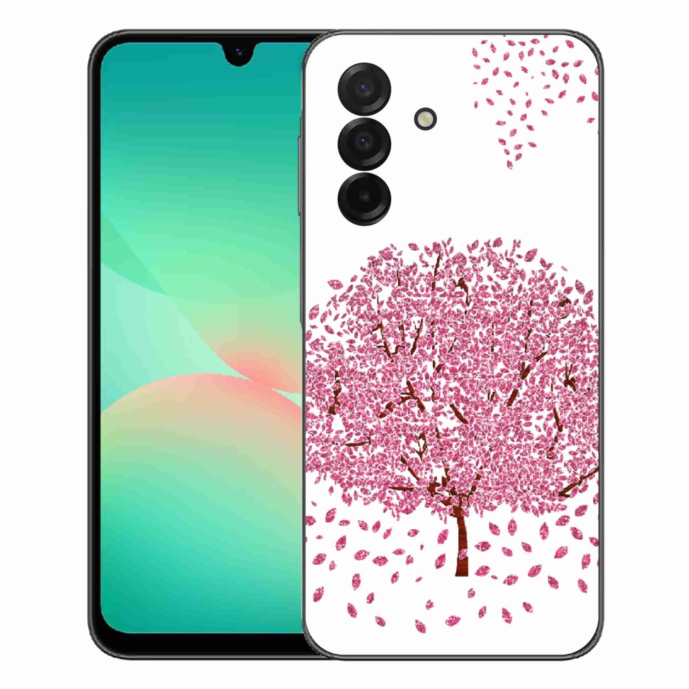Gélový kryt mmCase na Samsung Galaxy A27 5G - kreslený strom s listami