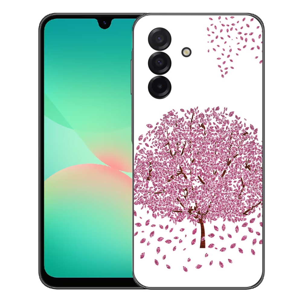 Gélový kryt mmCase na Samsung Galaxy A27 5G - kreslený strom s listami