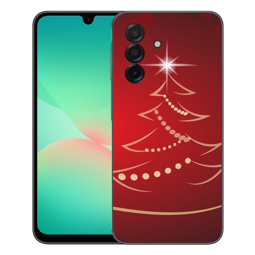 Gélový kryt mmCase na Samsung Galaxy A27 5G - kreslený vianočný stromček