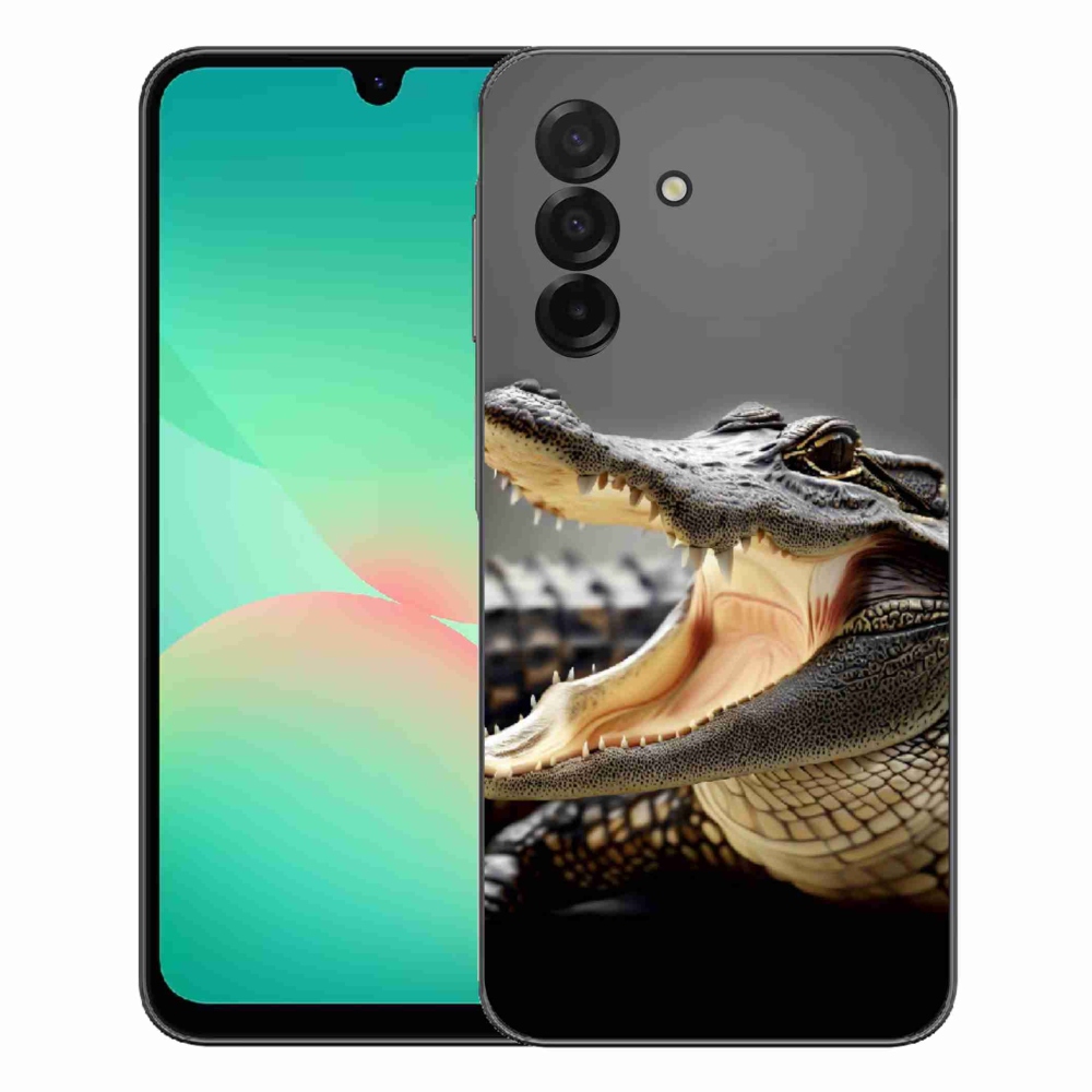 Gélový kryt mmCase na Samsung Galaxy A27 5G - krokodíl