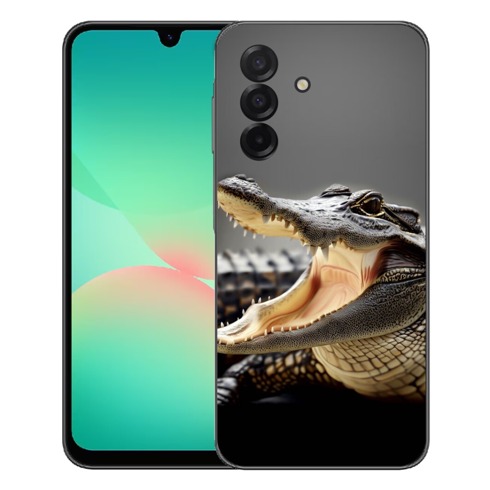 Gélový kryt mmCase na Samsung Galaxy A27 5G - krokodíl