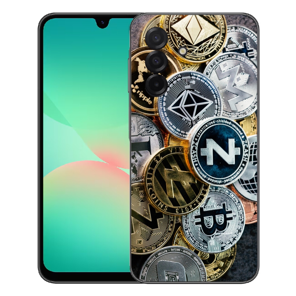 Gélový kryt mmCase na Samsung Galaxy A27 5G - kryptomeny