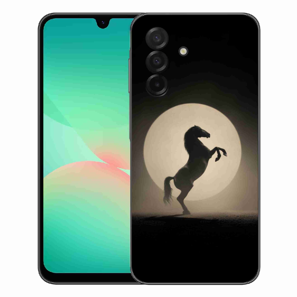 Gélový kryt mmCase na Samsung Galaxy A27 5G - kôň v siluete