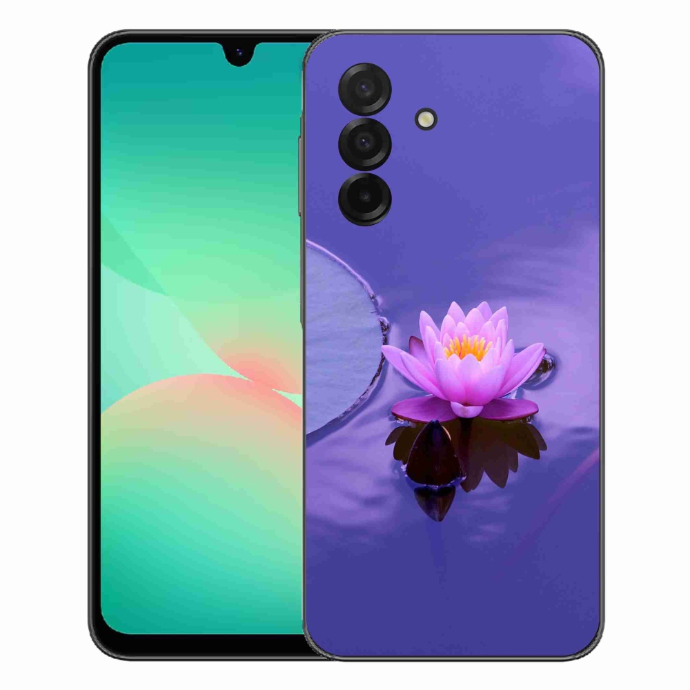 Gélový kryt mmCase na Samsung Galaxy A27 5G - kvet na hladine