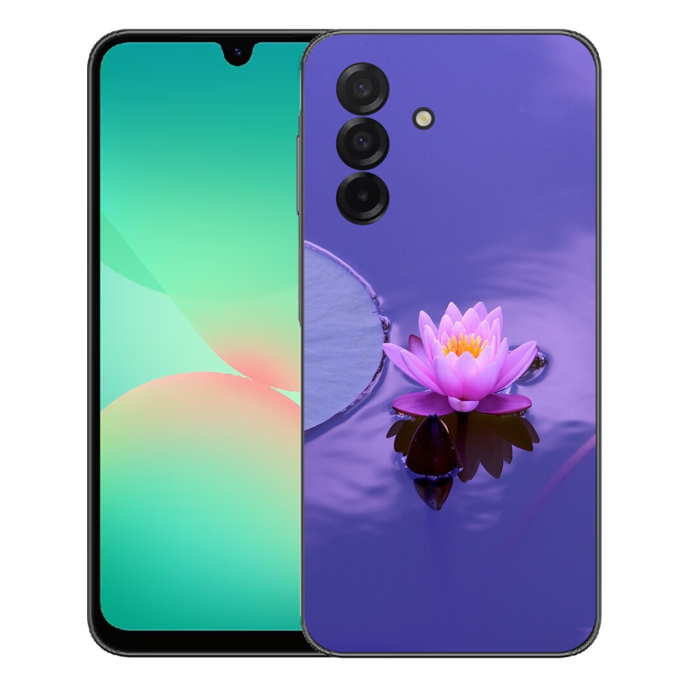 Gélový kryt mmCase na Samsung Galaxy A27 5G - kvet na hladine
