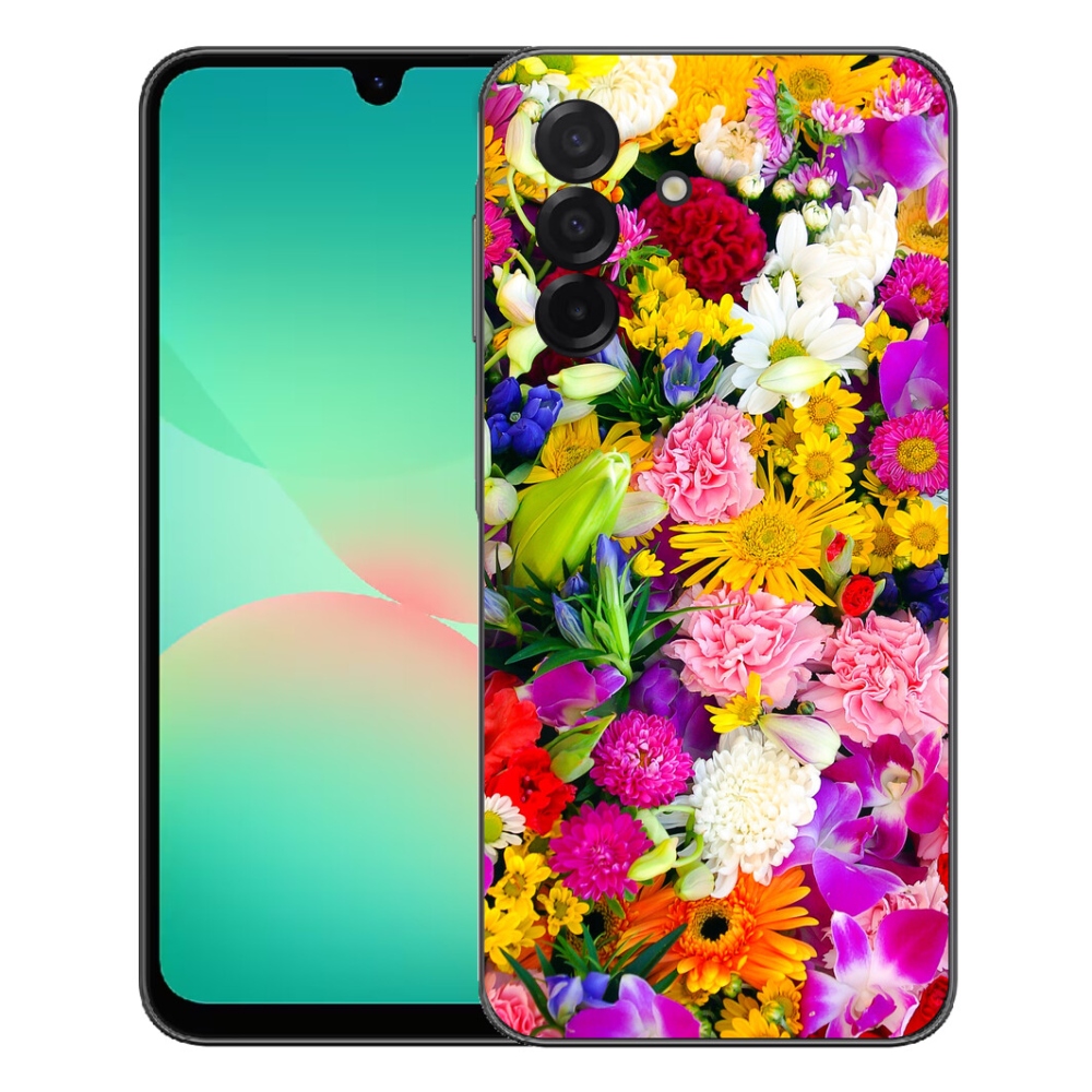 Gélový kryt mmCase na Samsung Galaxy A27 5G - kvety 12