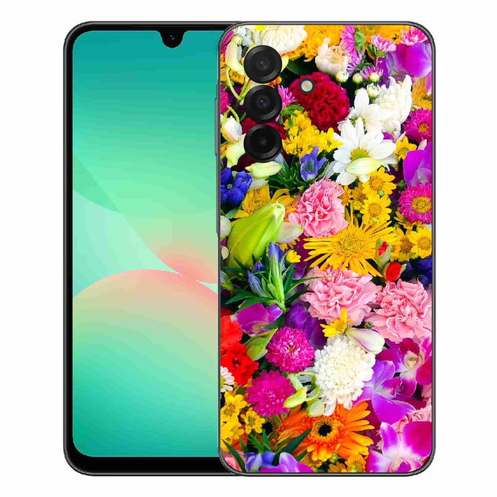 Gélový kryt mmCase na Samsung Galaxy A27 5G - kvety 12