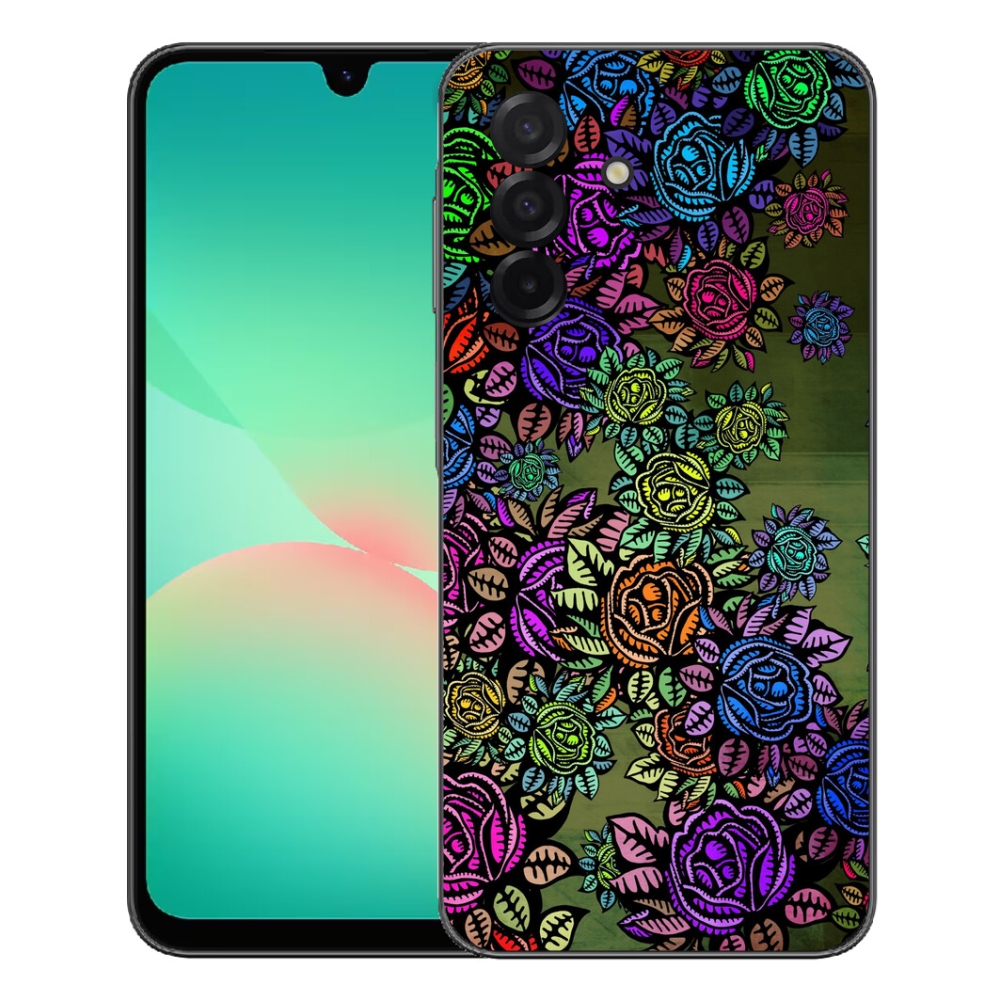 Gélový kryt mmCase na Samsung Galaxy A27 5G - kvety 6