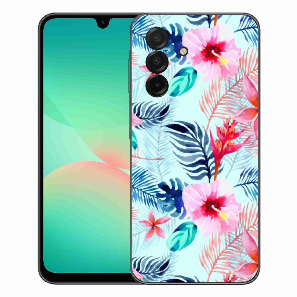 Gélový kryt mmCase na Samsung Galaxy A27 5G - kvety