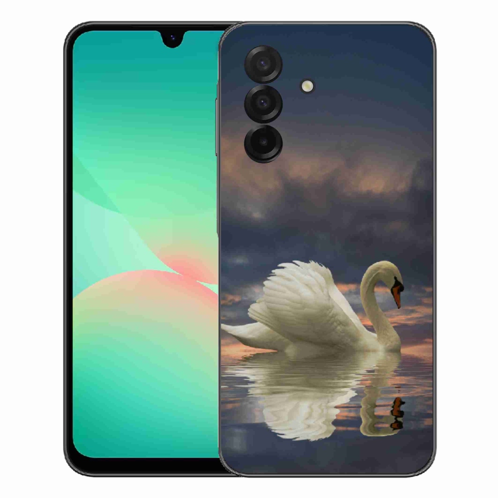 Gélový kryt mmCase na Samsung Galaxy A27 5G - labuť