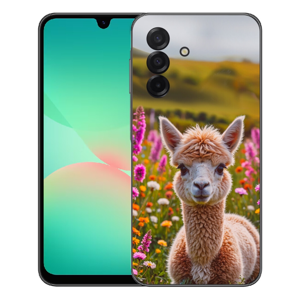 Gélový kryt mmCase na Samsung Galaxy A27 5G - lama na lúke