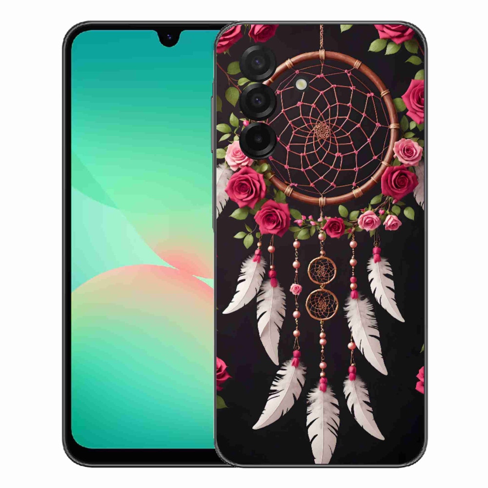 Gélový kryt mmCase na Samsung Galaxy A27 5G - lapač snov s ružami