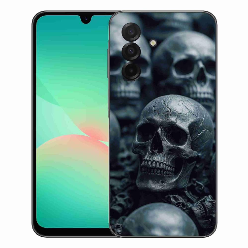Gélový kryt mmCase na Samsung Galaxy A27 5G - lebka 2